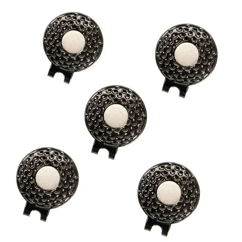 

652F Golf Hat Clip Golf-Ball Aiming Marker Holder Training Aids Accessories