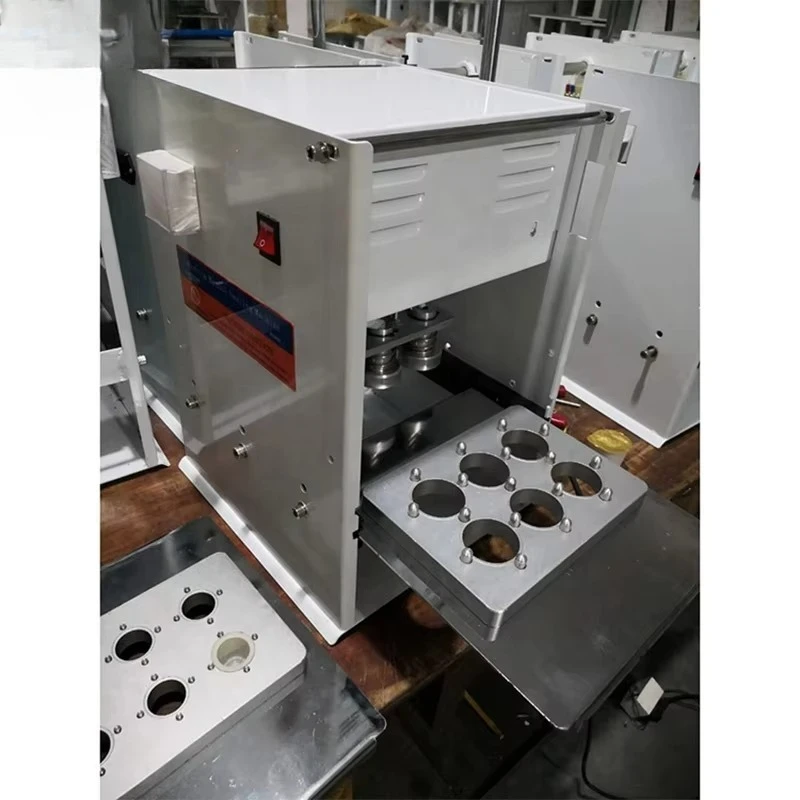 

51 mm Diameter K-cup Coffee Capsules Sealing Machine K Cup Sealer 1 for 6 Pcs