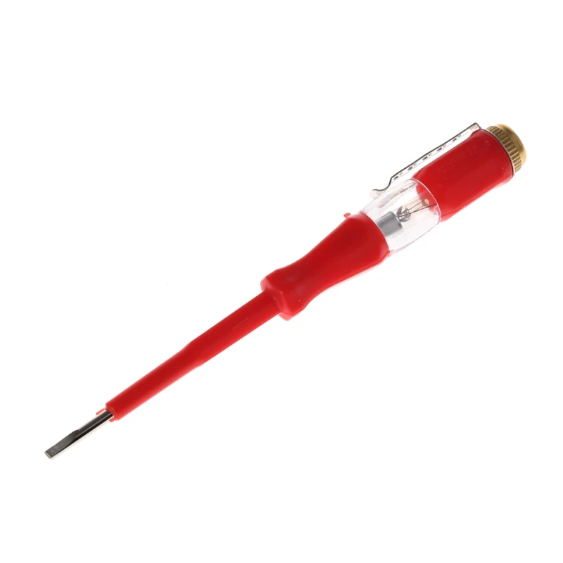 สีสันปากกาทดสอบแบบพกพาไขควงแบนเครื่องมือไฟฟ้ายูทิลิตี้อุปกรณ์ Drop Shipping