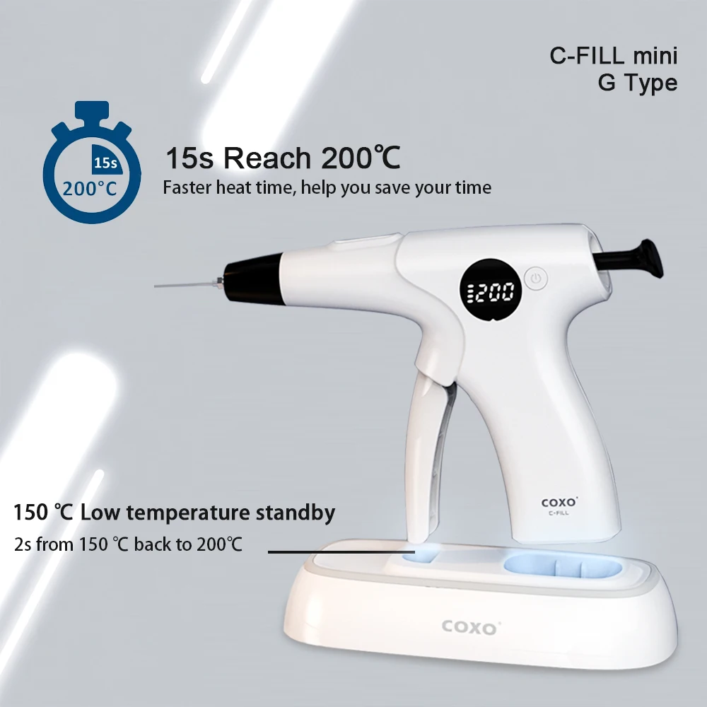 COXO C-FILL Мини-стоматологическая эндодонтическая система обтурации Стоматологический пистолет и ручка для наполнения корневых каналов