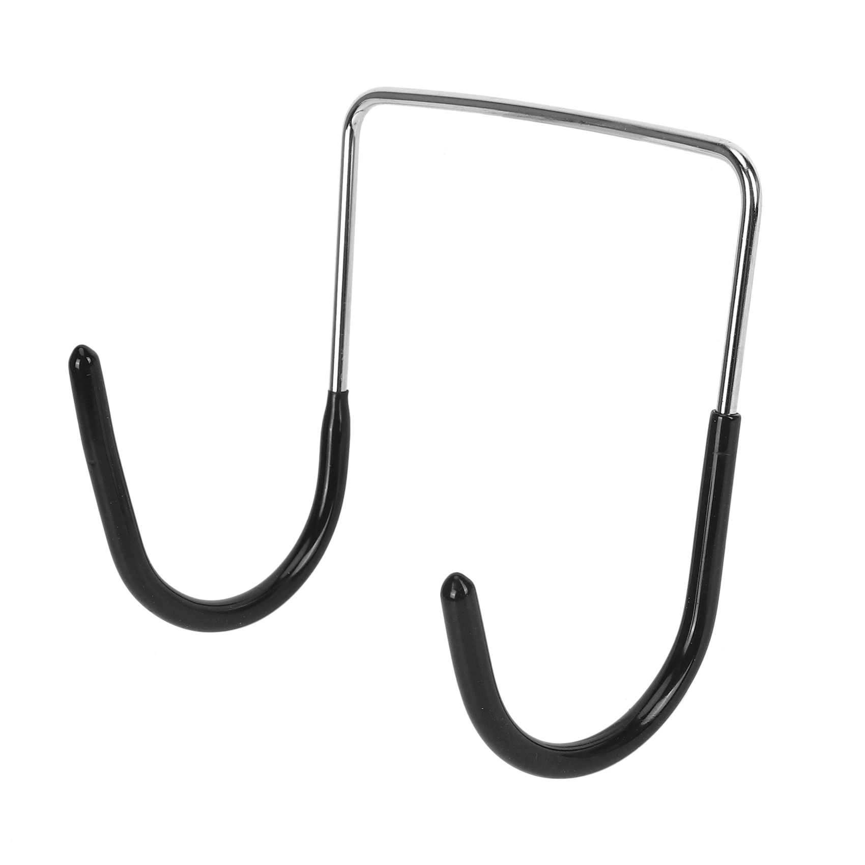 Rak gantung papan setrika elektrik, tempat penyimpanan papan setrika, gantung dinding elektrik warna hitam