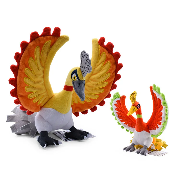 

Плюшевые игрушки Pokemon Galarian Articuno Galarian Zapdos Pidgeotto Zapdos Volcarona Shiny Ho-Oh Vivillon Moltres Мягкие мягкие игрушки