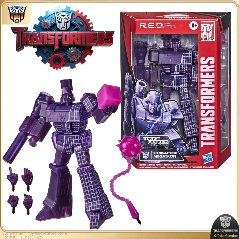 

14 см игрушки в наличии, серия Transformer R.E.D, формат, модель робота Мегатрона, фигурки, Коллекционные фигурки для энтузиастов, подарок