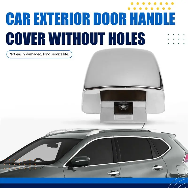 Car External Door Handle Cover Without Hole 80645-4BA0B For Nissan Rogue Maxima Murano 2014-2021-A61E