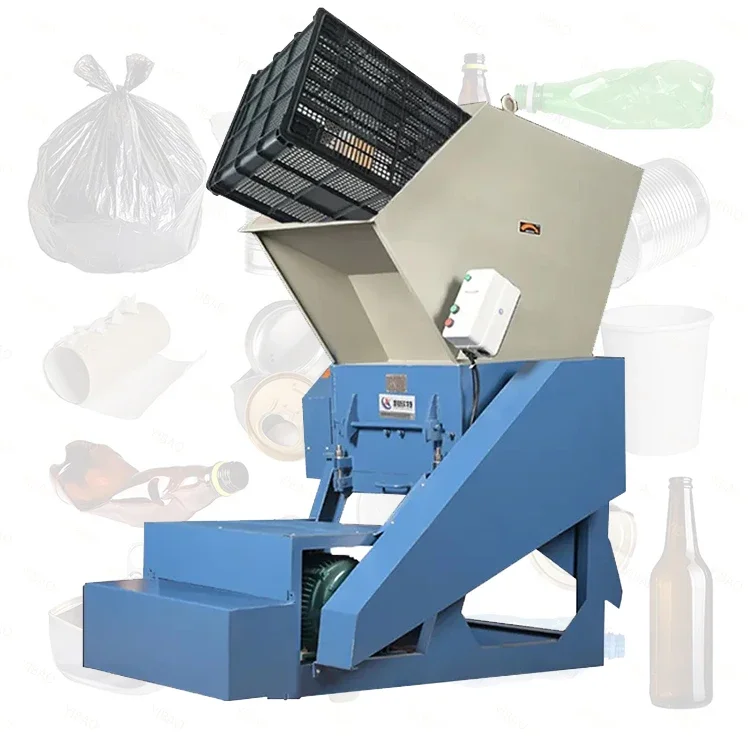 Made in china wholesale plastic rubber raw material process equipment plastic crushing machines