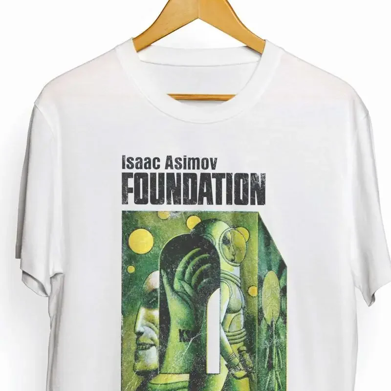 Foundation T Shirt Vintage Sci Fi Classic Isaac Asimov