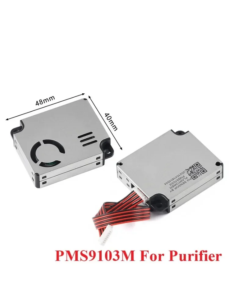 PMS9103M PM2.5 Laserowy moduł czujnika cząstek kurzu wykrywa PM2S-3 Gaz w pomieszczeniach Wykrywanie jakości powietrza PMS9003M Plantower dla oczyszczacza — zdjęcie 2