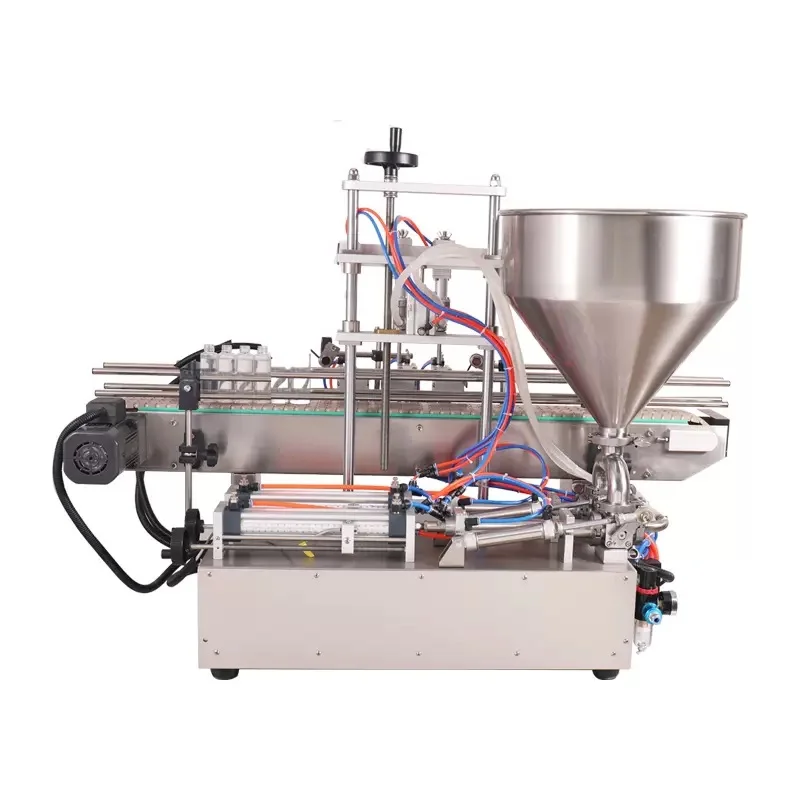 800-1200BPH Fully Automatic Stainless Steel Liquid/Water Powder Filling Machine for Bottles/Cans/Jas