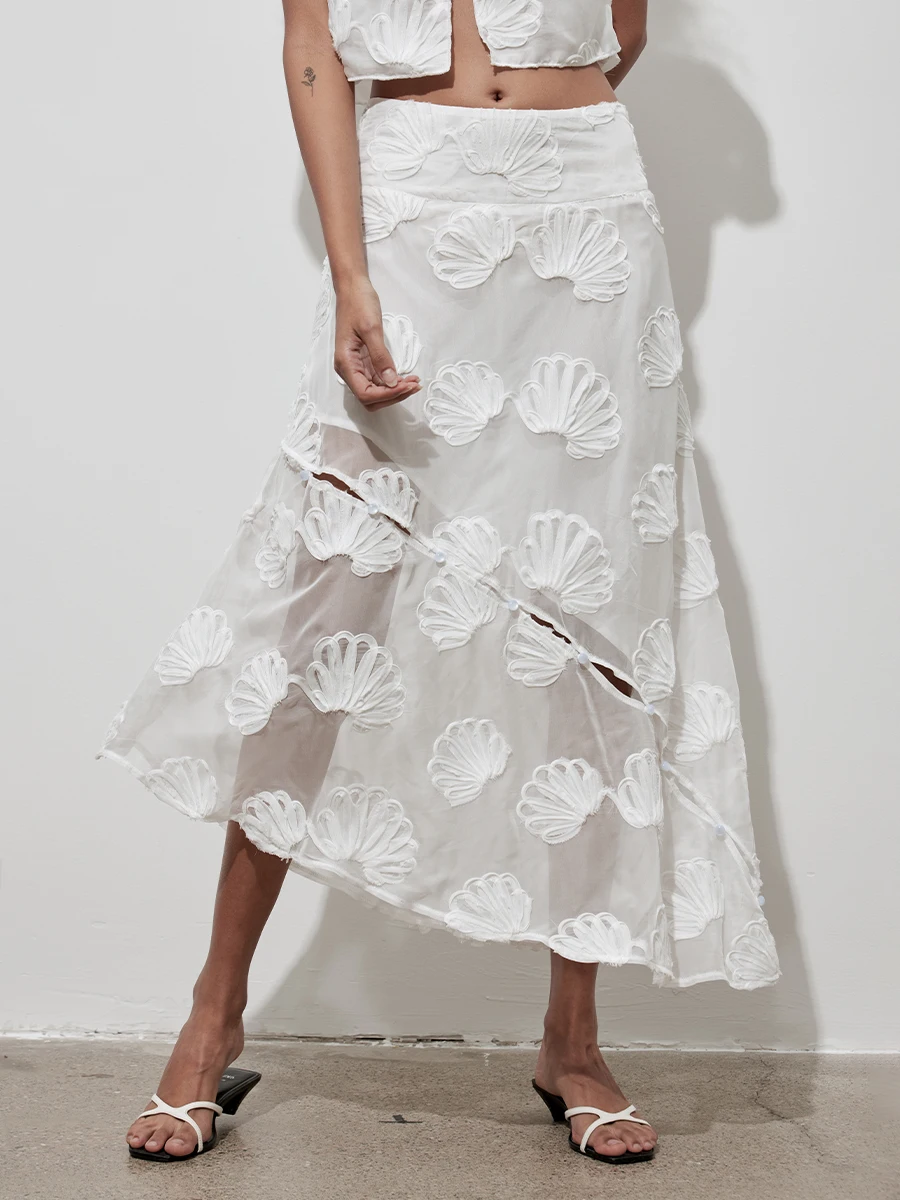 

Hot Summer Tassel Trim ortened Bubble Sve Knitwear Cardigan Top Two-Piece Set Casual Faion Women's Clothing Set