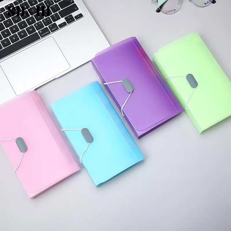 Impermeável Expansão Carteira Organ Bag, File Organizer, Data Book, 13 Camadas, A6