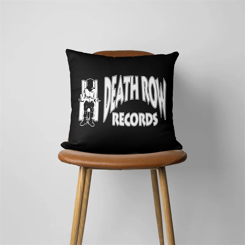 Death Row Records Cushion Cover for Sofa, Throw Pillowcase, Car Seat, Home Decorative, 407