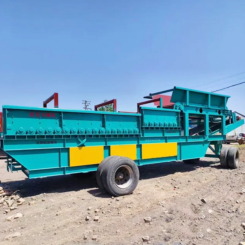 Deposit Custom Mud Stone Separator Dry Wet Dual Use Multifunctional Sand Plant Stone Factory Mud Separator FOB Price