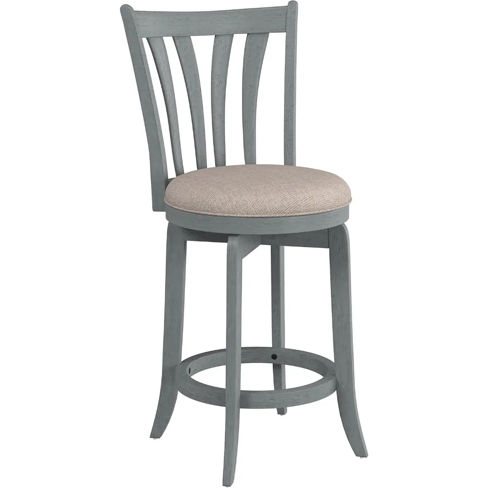 

Furniture Savana Swivel Counter Stool, Blue