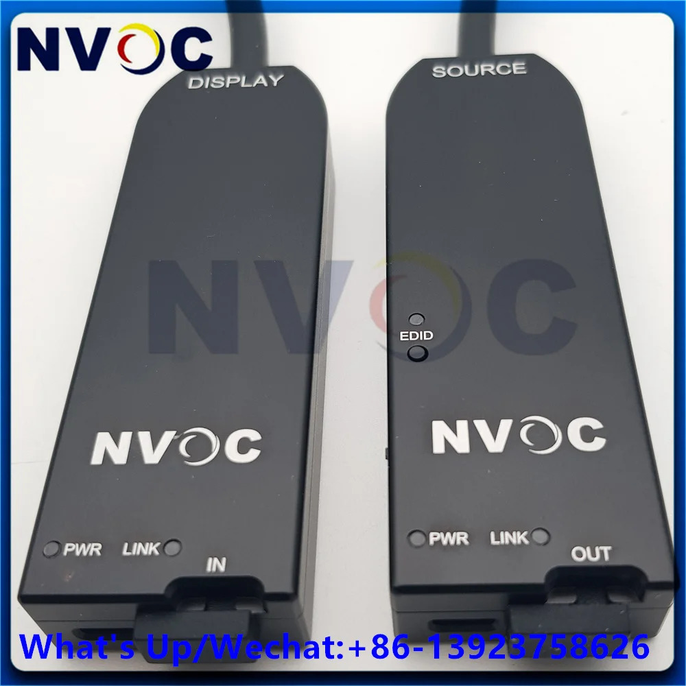 Highest Resolution 4Kx2K 3840*2160@60Hz 4:4:4 Version HDMI 2.0 MM OM3 Optic Fiber Extender For Live Events And VideoWall