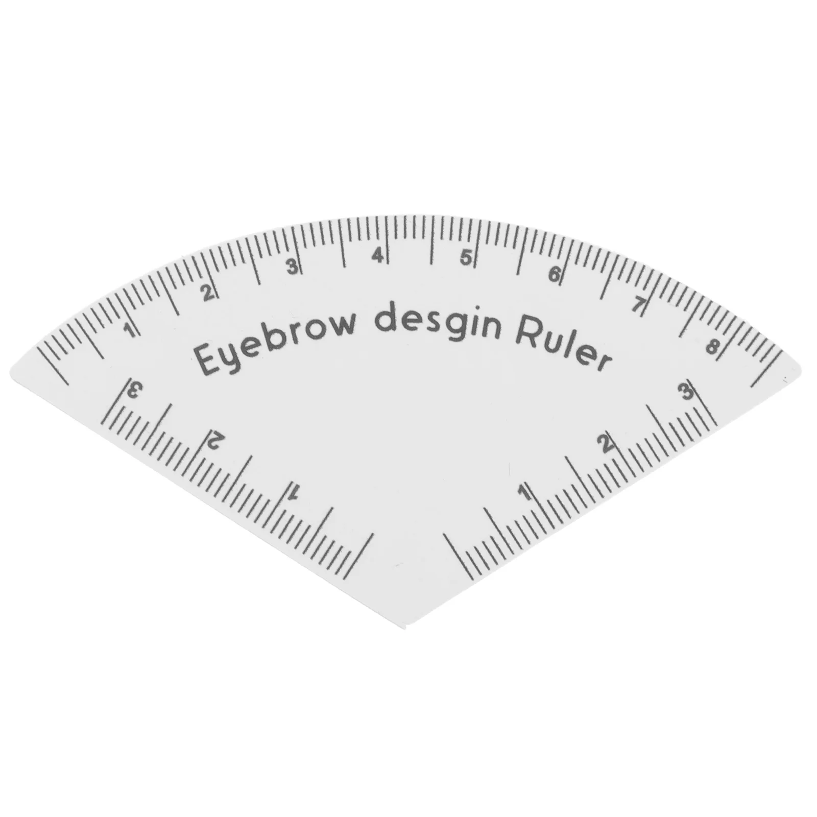 Eyebrow Ruler Stencil Adhesive Reusable Brow Mapping Guide Makeup Eyebrow Measuring Tool Precise Symmetry Drawing Tool for Daily