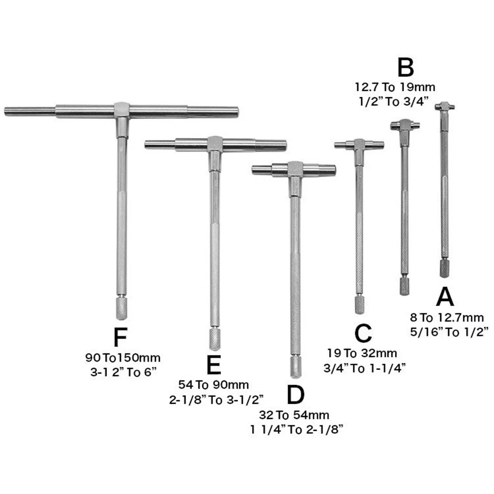 

Телескопический цифровой измеритель внутреннего диаметра с квадратной головкой, регулируемый Калибр 8-150 мм, телескопический измерительный прибор, измерительные инструменты
