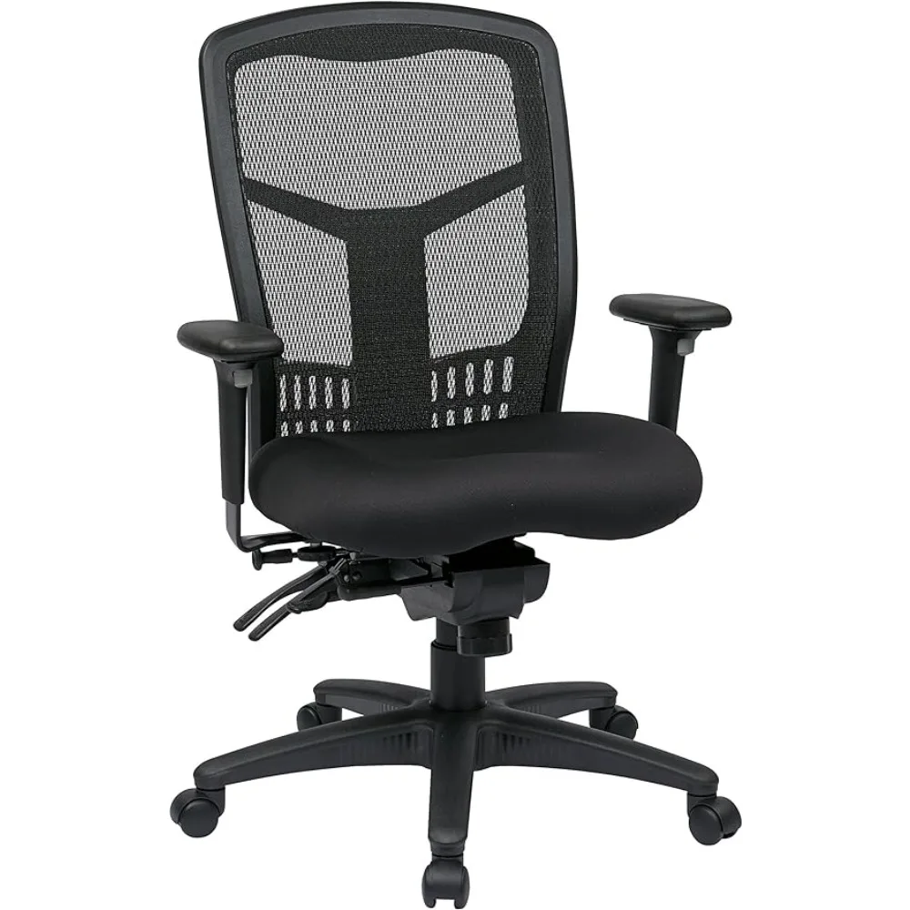 

Breathable Mesh Manager's Office Chair with Adjustable Seat Height, Multi-Function Tilt Control and Seat Slider, High Back