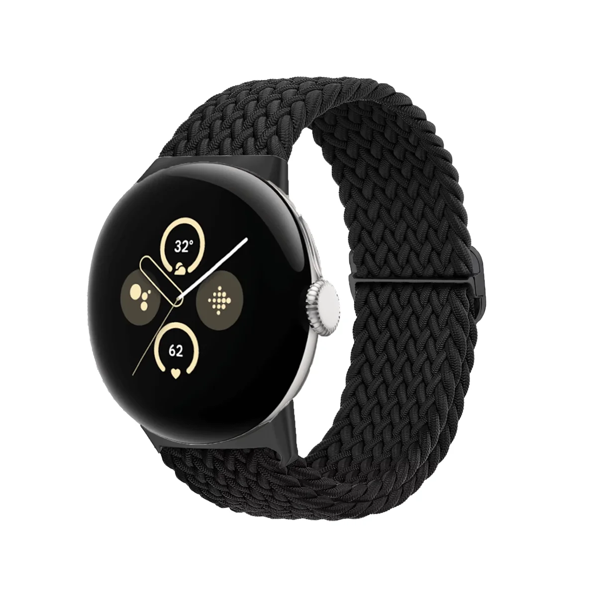 Nylon Bands for Google Pixel Watch Bands/Pixel Watch 5/4/3 41mm Band for Women Men,Stretchy Sport Straps for Pixel Watch 2 Bands