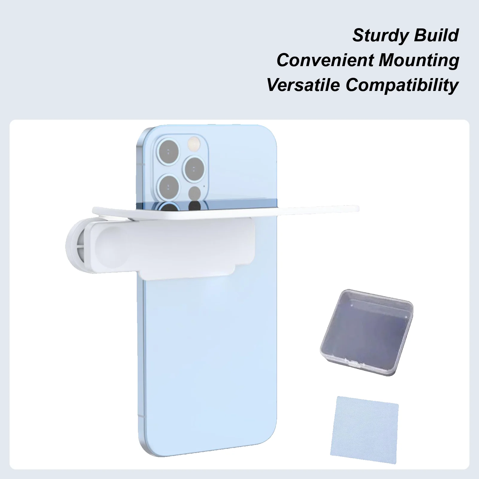 

Smartphone Camera Mirror Reflection Clip Kit Capture Stunning Reflections Clip Clamp High Reflectivity Creative Reflector