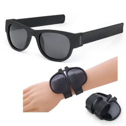 New Sailicone Ring Bracelet Patter Rings Sunglasses Cycling Travel Convenient To Carry Personality Foldable Polarizer UV 400