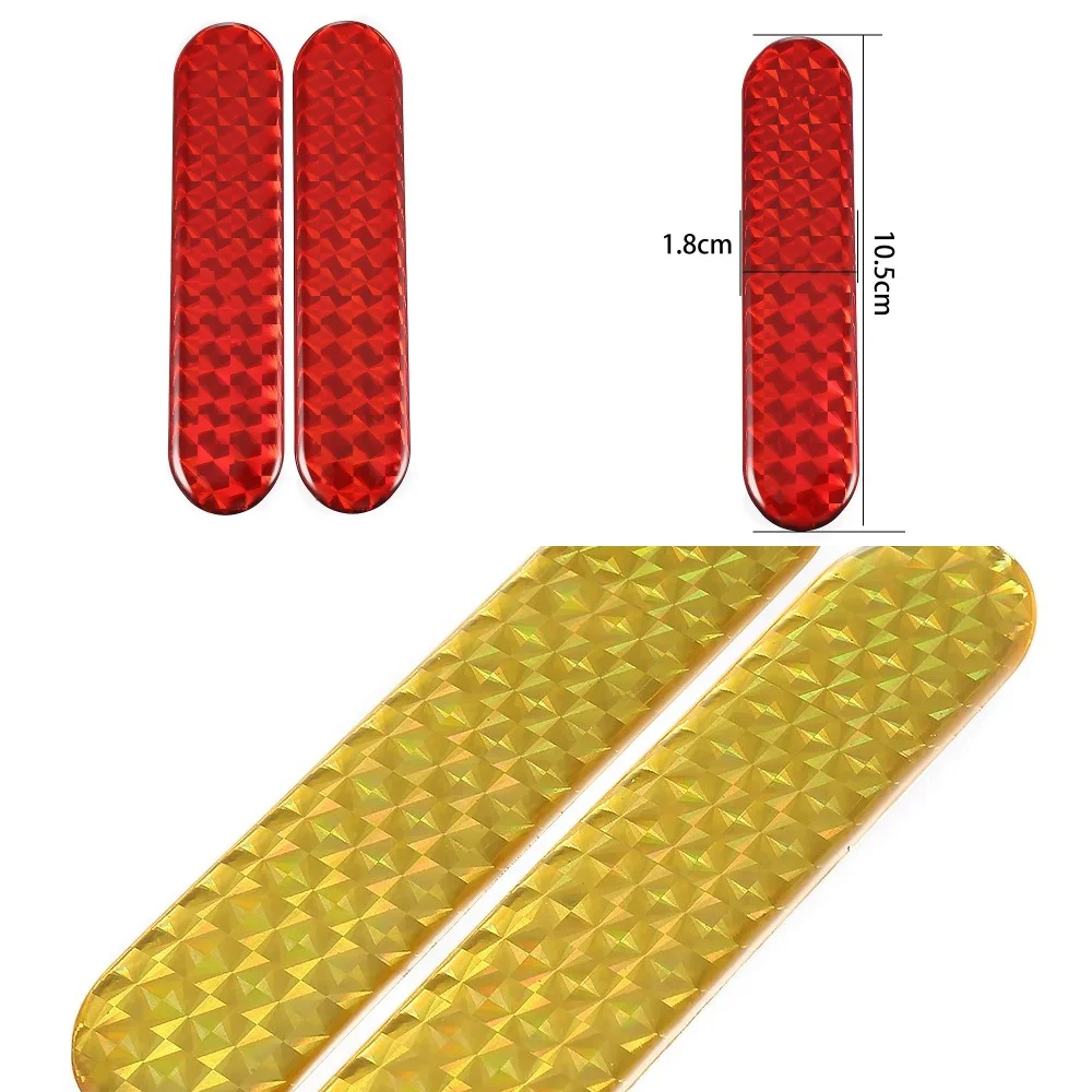 2Pcs Car Reflective… - image