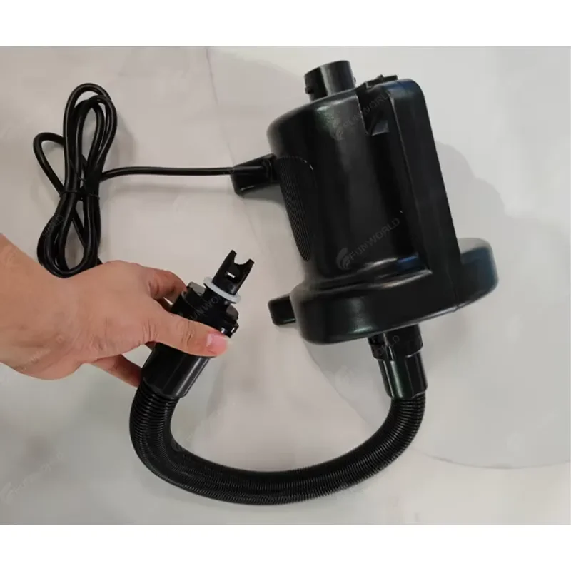 High Pressure 1200W Electric Air Pump Quick Fill Inflator Deflator for Air Track Gymnastics Mat Floating Dock