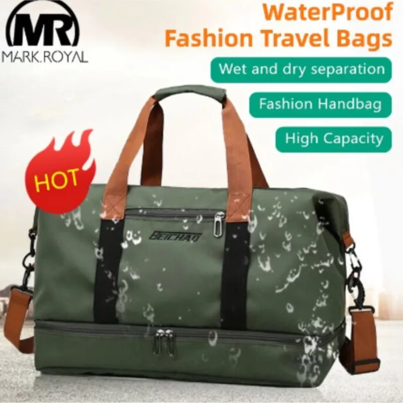 

New Travel Bag Women Sports Gym Bag Dry Wet Separation Duffle Bags Tote Bag For Women Oxford Shoulder Bag Handbag New