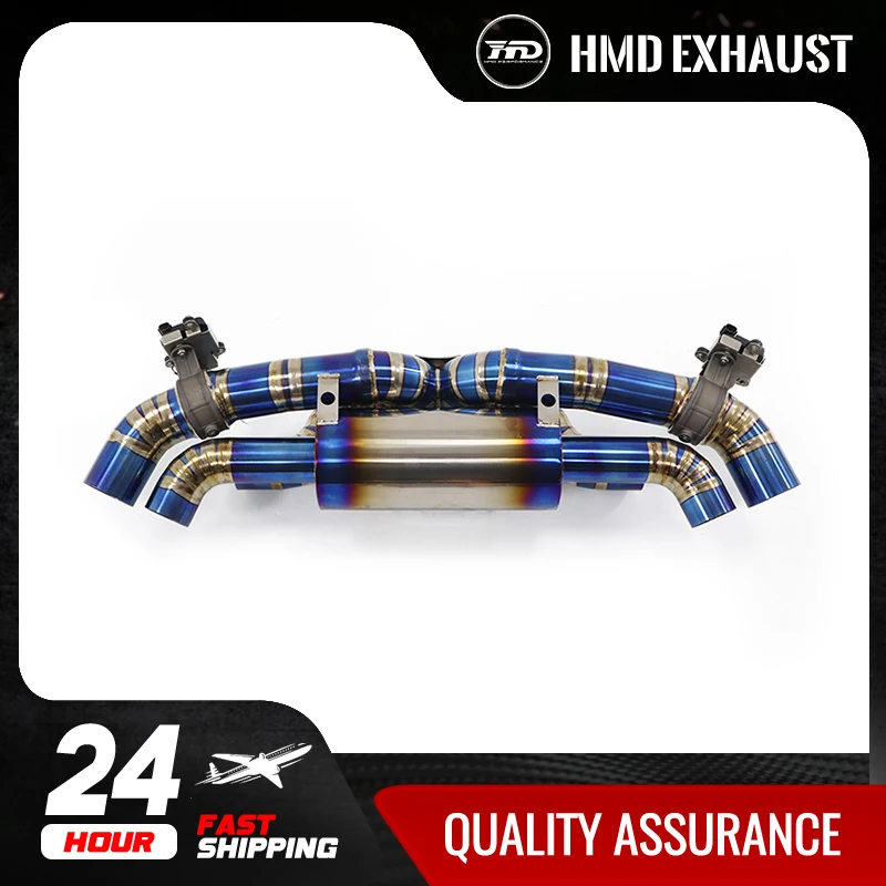 

HMD Titanium Exhaust System Performance Valve Catback For Porsche 911 992 Turbo S 2020+ Muffler For Cars