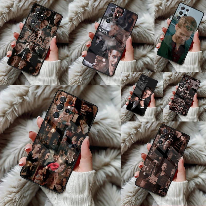 Klaus Mikaelson Vampire Diaries Phone Case For Samsung Galaxy S24 S25 S26 Ultra S22 S23 Plus S21 S20 FE Note10 TPU Cover