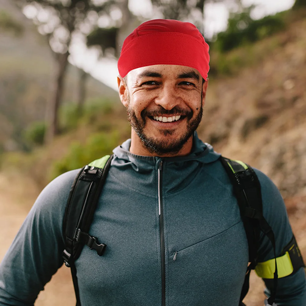 

2Pcs Liner Bandana Hat Outdoor Cycling Sports Breathable Sweat Absorbent Sun Protection Liner Bandana Hat