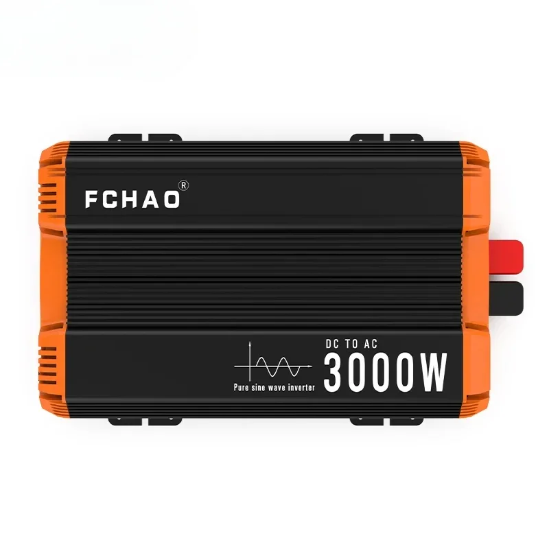 FCHAO Pure Sine Wave Inverter 12V 24V 48V To 220V 230V LCD Display Auto Accessories Power Converter For Home Camping  And RV - view 4