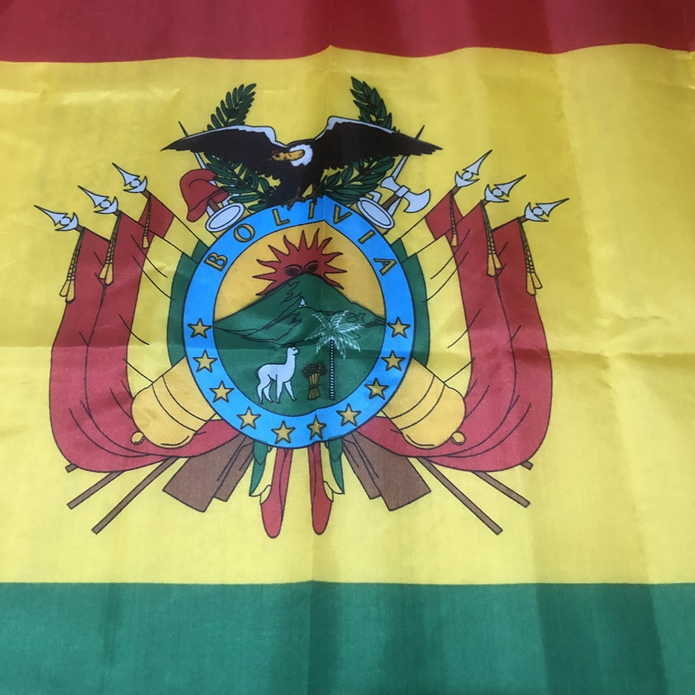 Bolivia National Flag 150x90cm Large 3x5 FT Polyester hanging banner Bolivia flag Outdoor Indoor Decoration