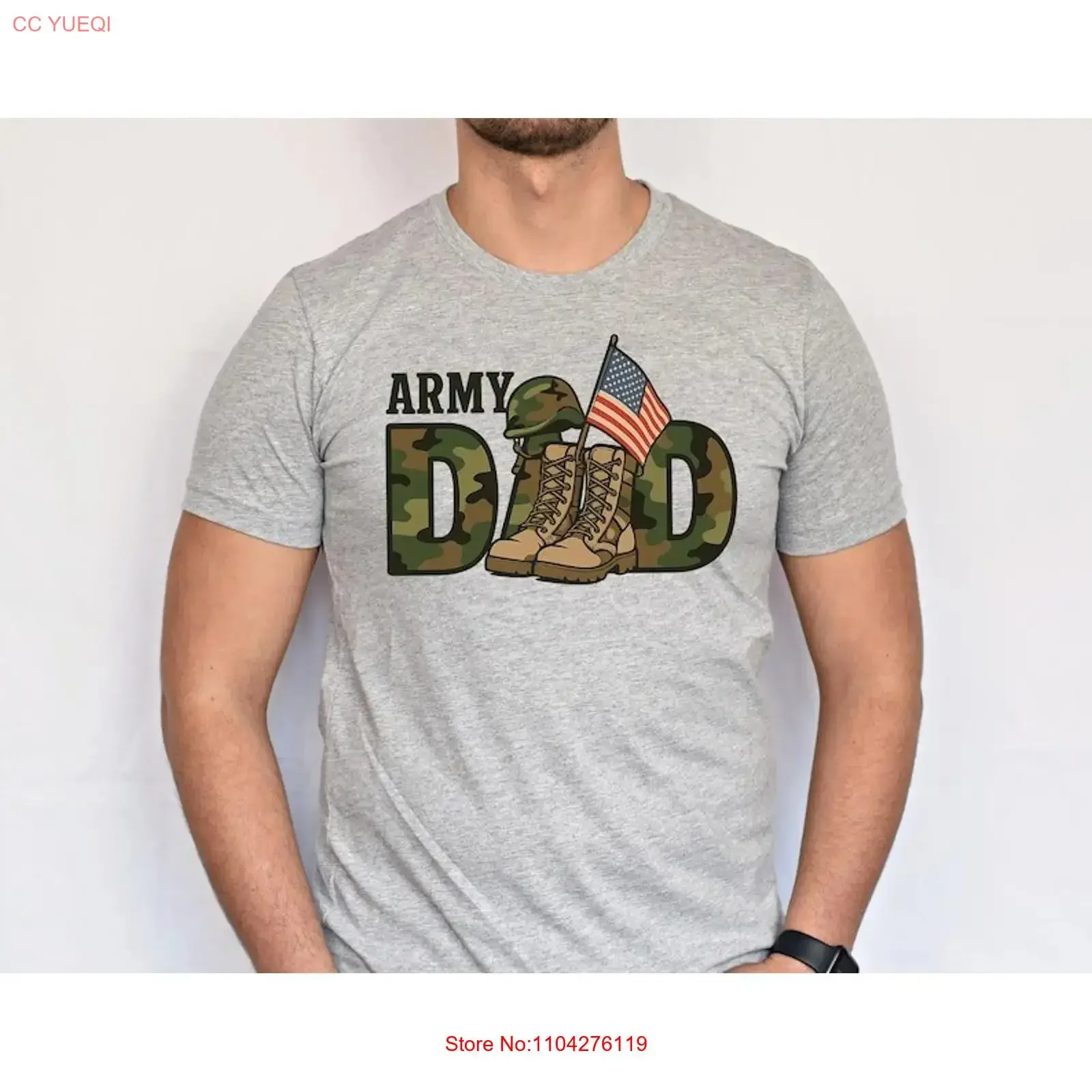 Army Dad T Shirt Mi…