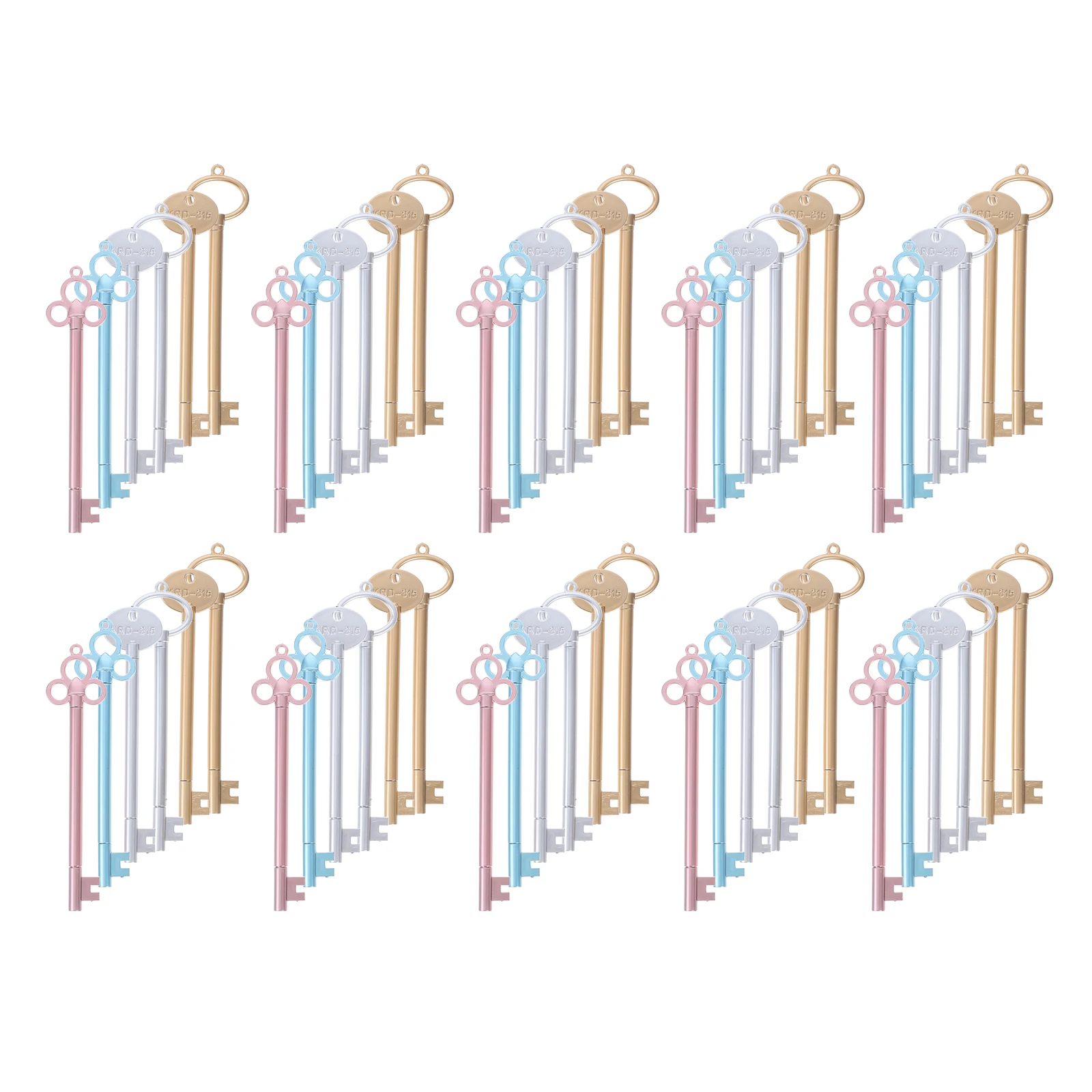 

60 PCS Retro Gel Pen Fun Decorative Pens for Stationery Ink Drawing Plastic Cute Novelty Writing Kids