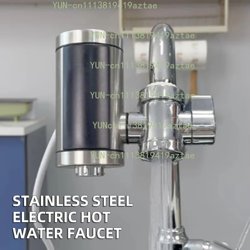 RY-013 Electric Faucet Instant Heating Stainless Steel Quick Heating Kitchen Treasure for Household Use