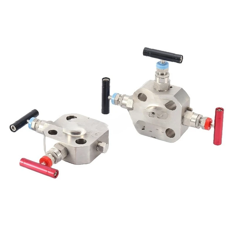 Universal Application Block and Exhaust Single Flange Valves Stainless Steel Manual Hydraulic Needle Valves