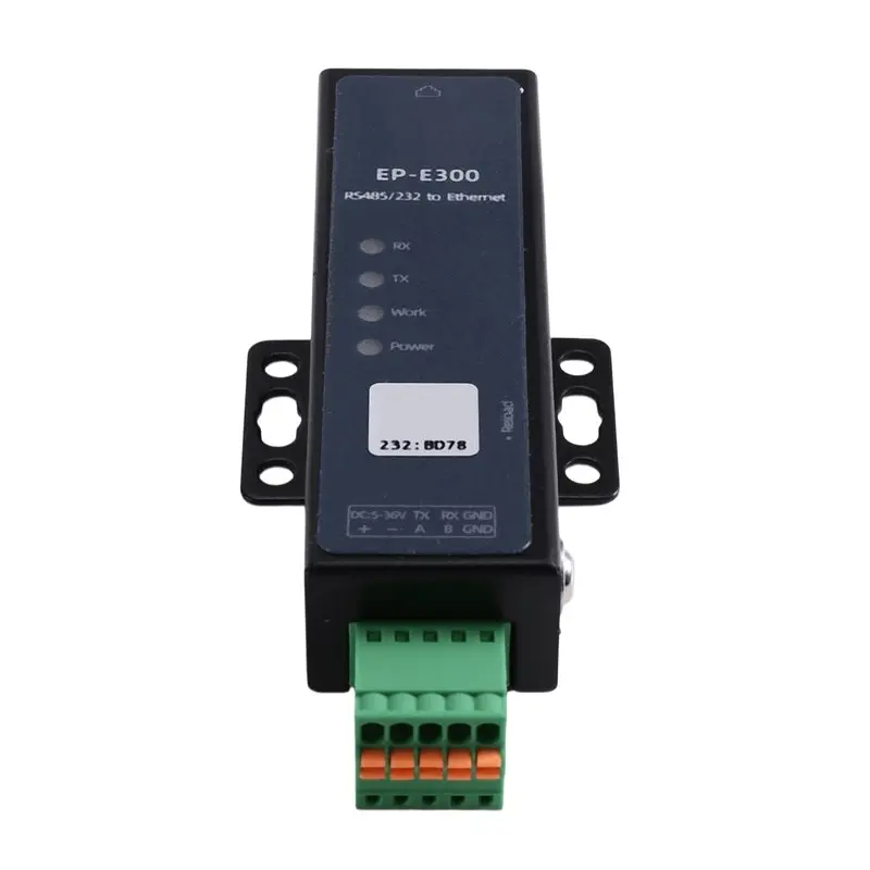 Serial Port Server Transparent Transmission RS232 Gateway Rail E300 Serial Port Server