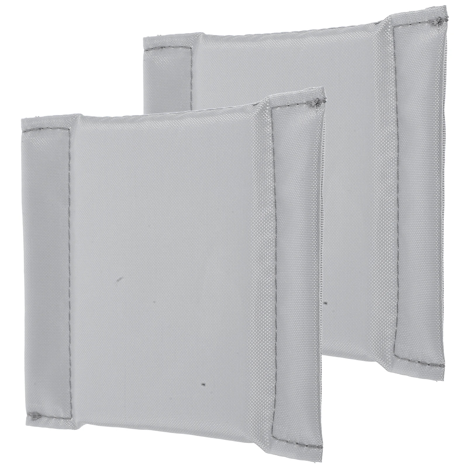 2pcs Camera Bag Dividers Grey Organizer Inserts Shockproof Padding Lightweight Durable Waterproof Impact Resistant Versatile