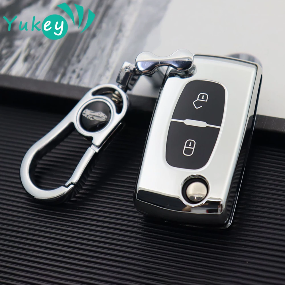 TPU Car Remote Key Case Cover Shell for Citroen Xsara Picasso C5 C6 C8 for Peugeot 107 207 307 308 407 607 3008 5008 Keyless