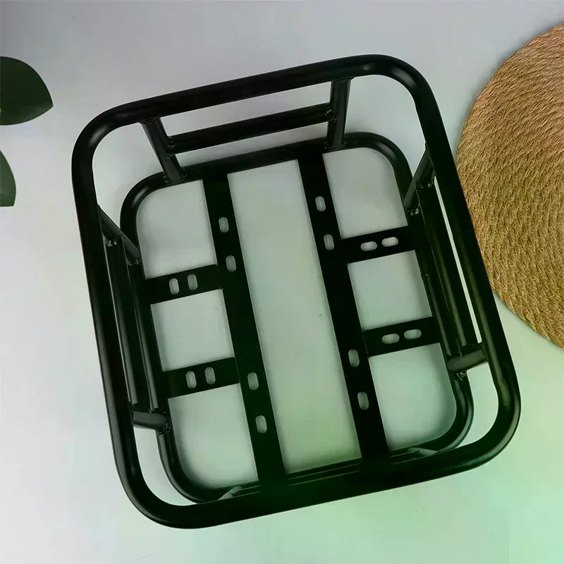 

Rear Bike Basket Bicycle Cargo Rack Bag Large Capacity E-Bike Basket Bike Baskets Rear Removable Metal Rack For Most Bike