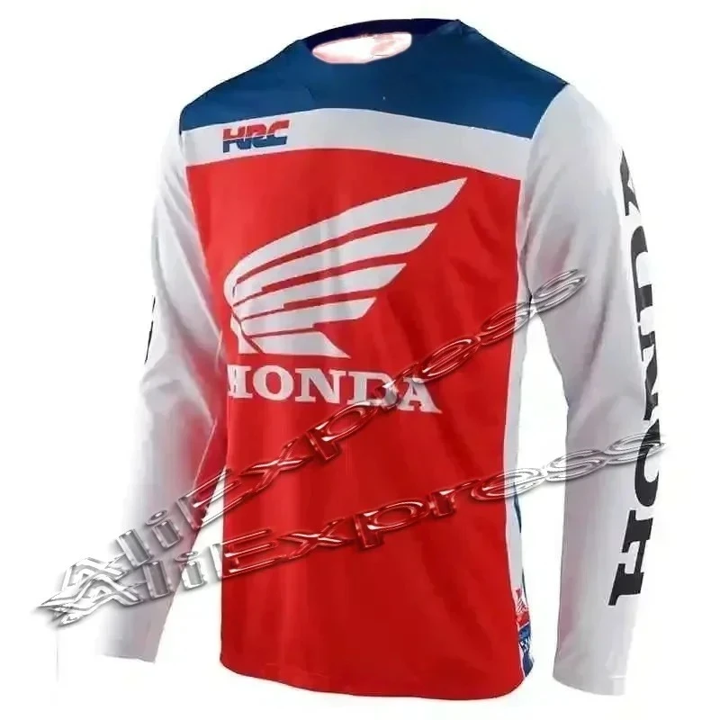 الرجال الصيف المألوف هوندا ثلاثية الأبعاد تي شيرت مطبوع تنفس التجفيف السريع عادية Harajuku دراجة نارية تصميم بسيط