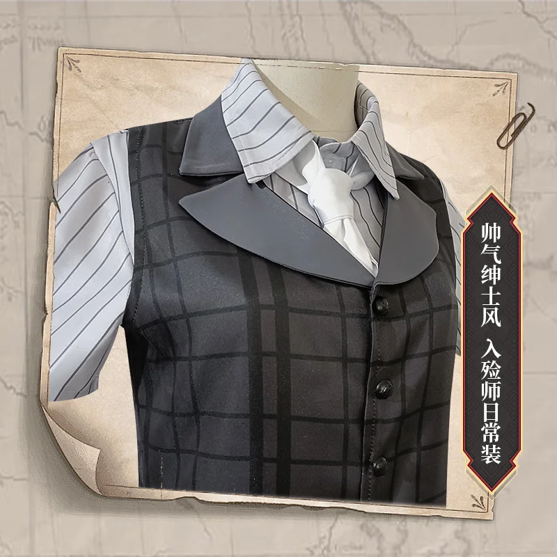 Anime Identity V Aesop Carl Under The Truth Gentleman Handsome Uniform Cosplay Costume Game Suit Halloween Party Cos Clothing