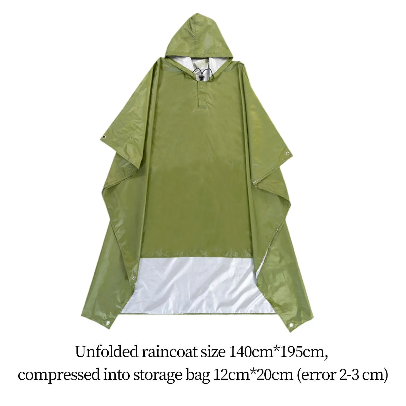 Poncho de pluie à capuche, pull-over, manteau de pluie pour activités de plein air, événement sportif