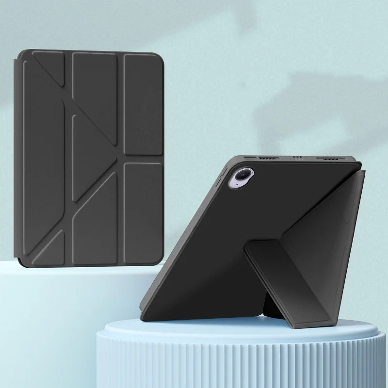 Multi-folding Cover For Honor Pad X8A Case 11 inch Soft Silicone Back Stand For Huawei Honor Pad X8A  X8 a Tablet Case