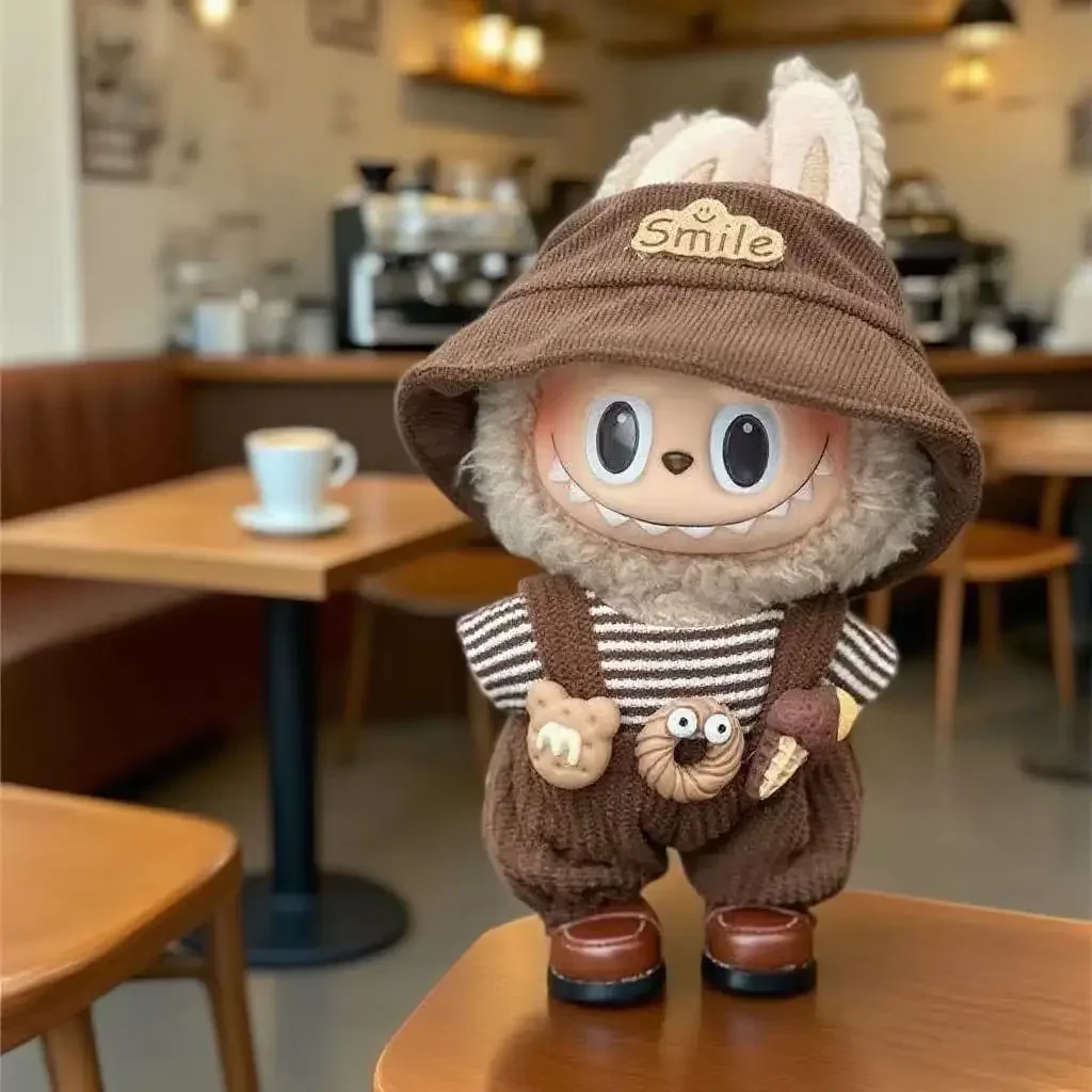 

Мини-плюшевая кукла, одежда, аксессуары для Кореи, Kpop Exo Labubu Idol, топ, комбинезон, комплект одежды, подарок