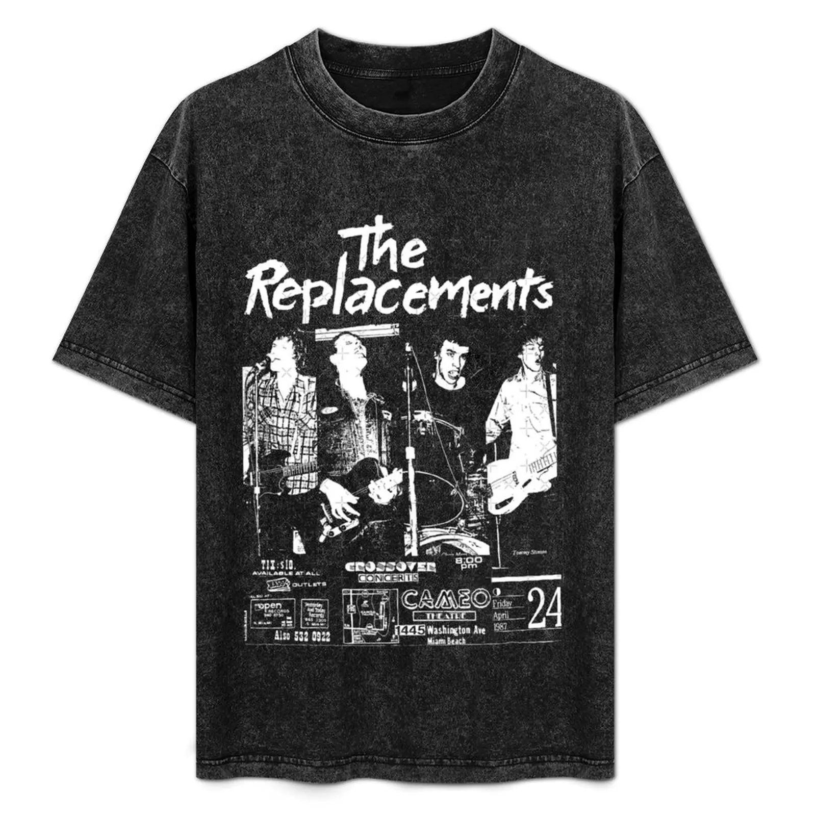 The Replacements T-Shirt plus size clothes cotton graphic tees customs design your own cotton t shirt men