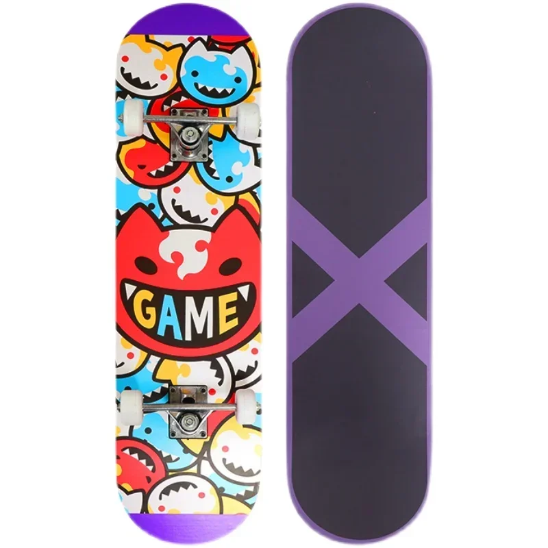 Anime Sk8 The Infinity Miya Chinen Cosplay Skateboard Props 1:1 Ratio Restoration Skate Board Halloween Costumes Accessories