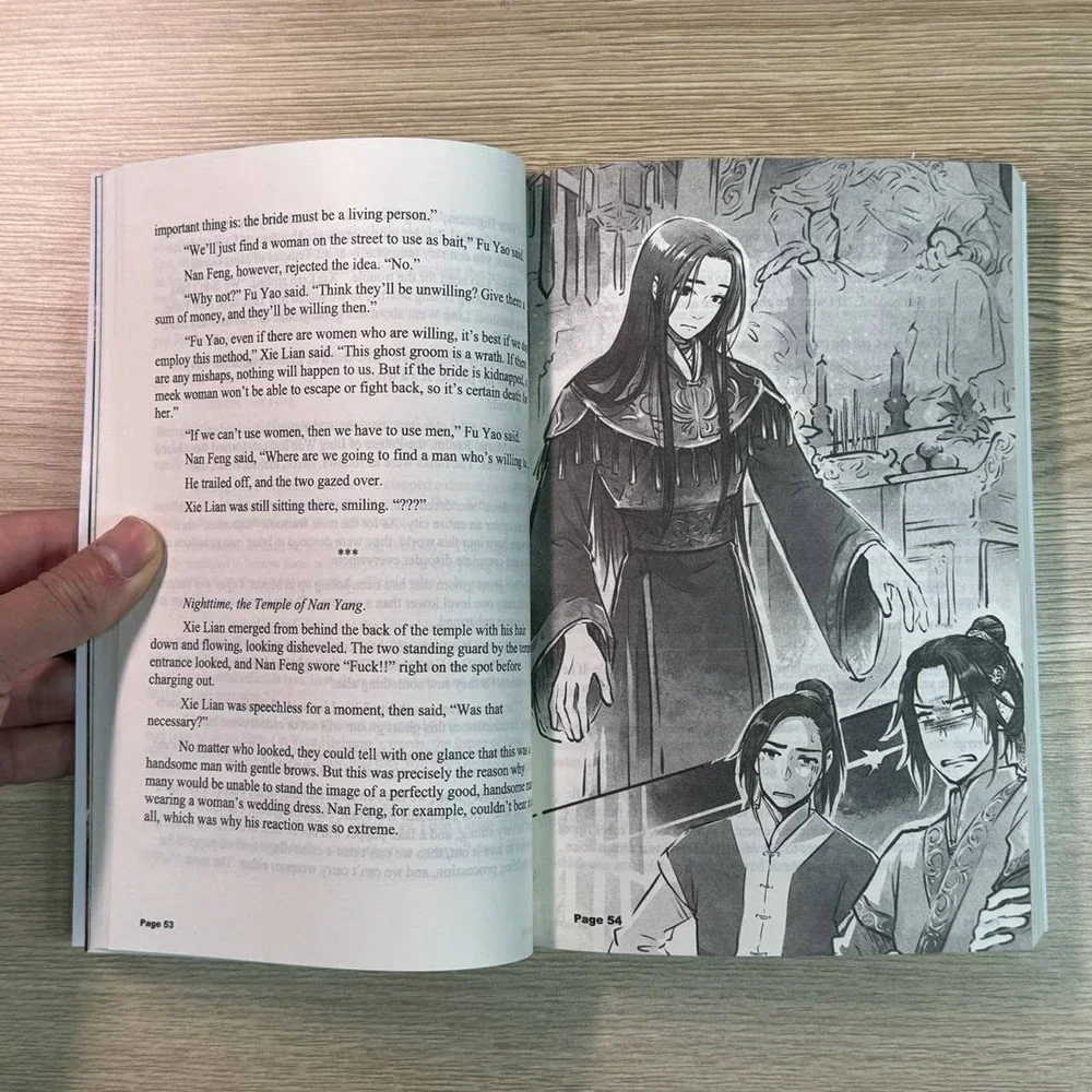 Novel Books Vol.1 English Heaven Official’s Blessing/Tian Guan Ci Fu Version By MXTX English  DanMei Novel Xie Lian/Hua Cheng