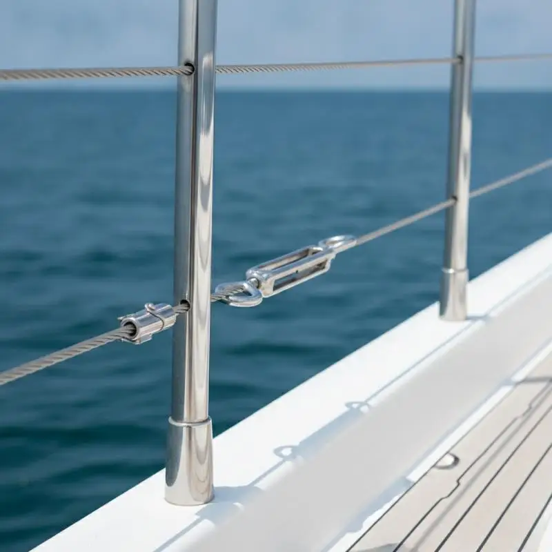 304 Stainless Steel Split Shackle Screw, Turnbuckle Bolt, Wire Rope Tensioner, Cable Tightener, Line Tensioner