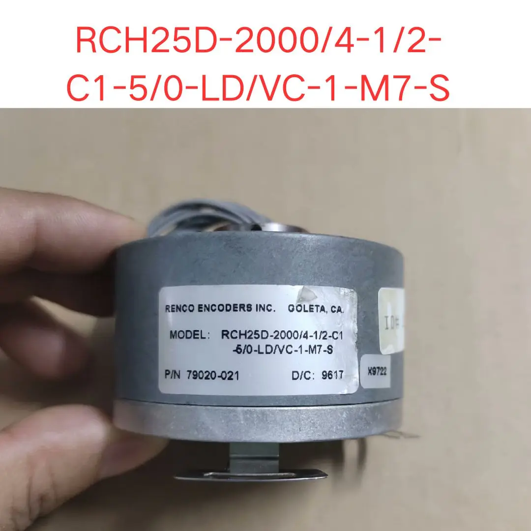 Second-hand test OK RCH25D-2000/4-1/2-C1-5/0-LD/VC-1-M7-S Encoder Fast delivery